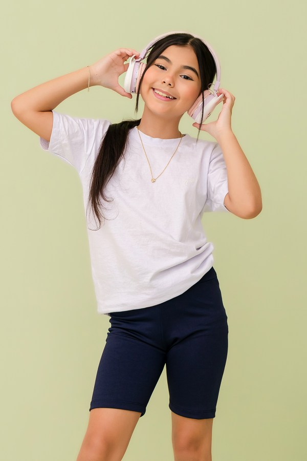 Shorts Cotton Infantil e Juvenil