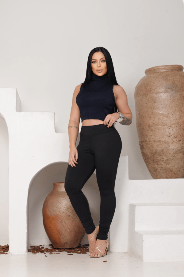 Legging Adulto Malha Crepe