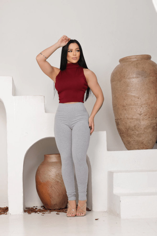 Legging Adulto Cotton Adulto e Plus size