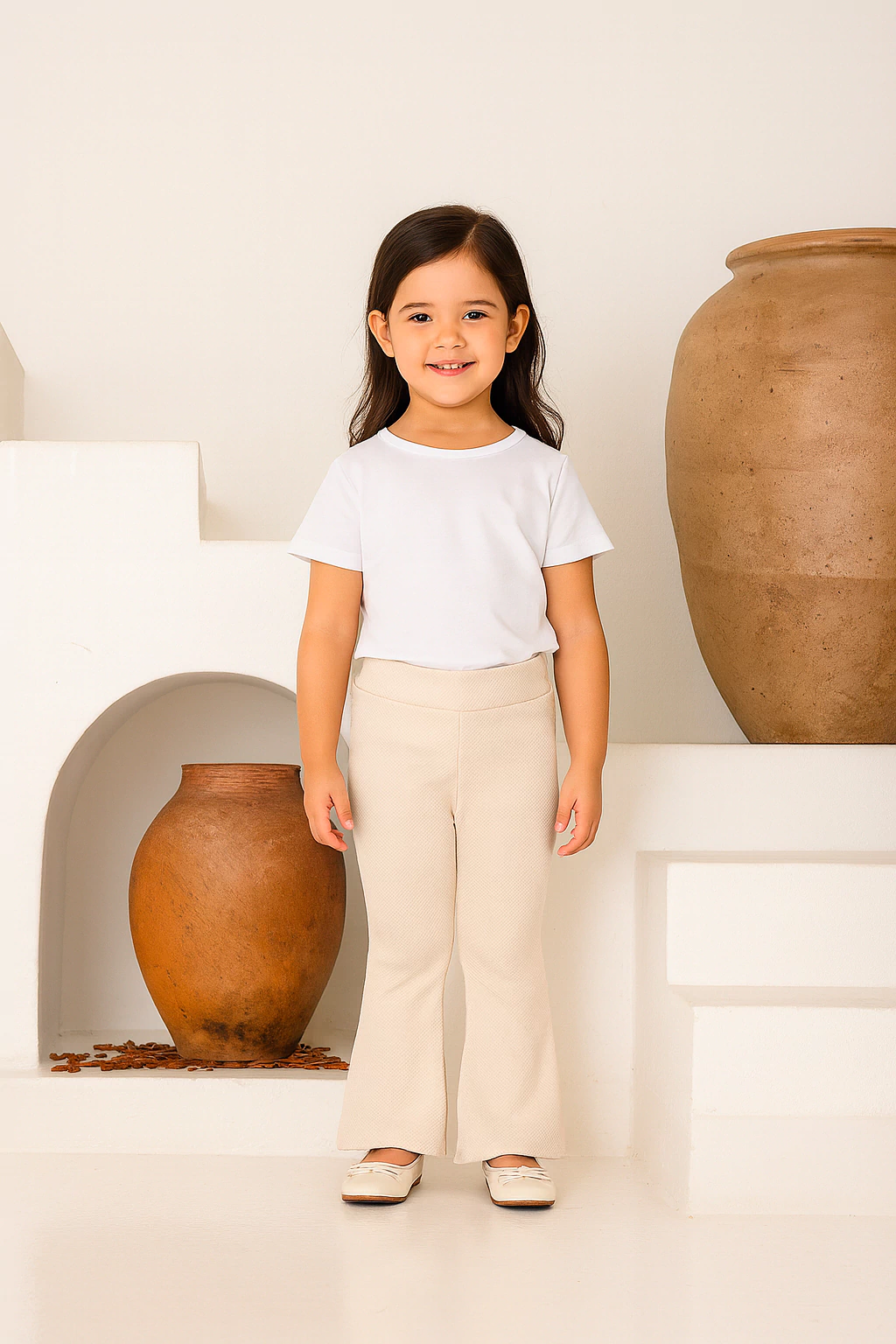 Calça Flare Malha Pop Infantil - Imagem 2