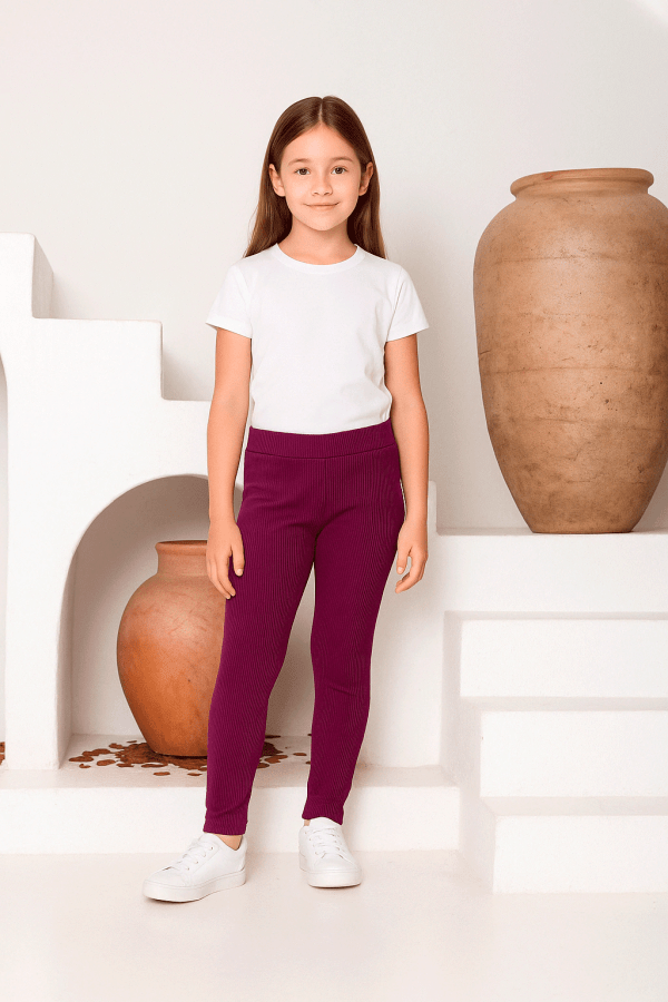 Legging Canelada 3D Juvenil e Infantil